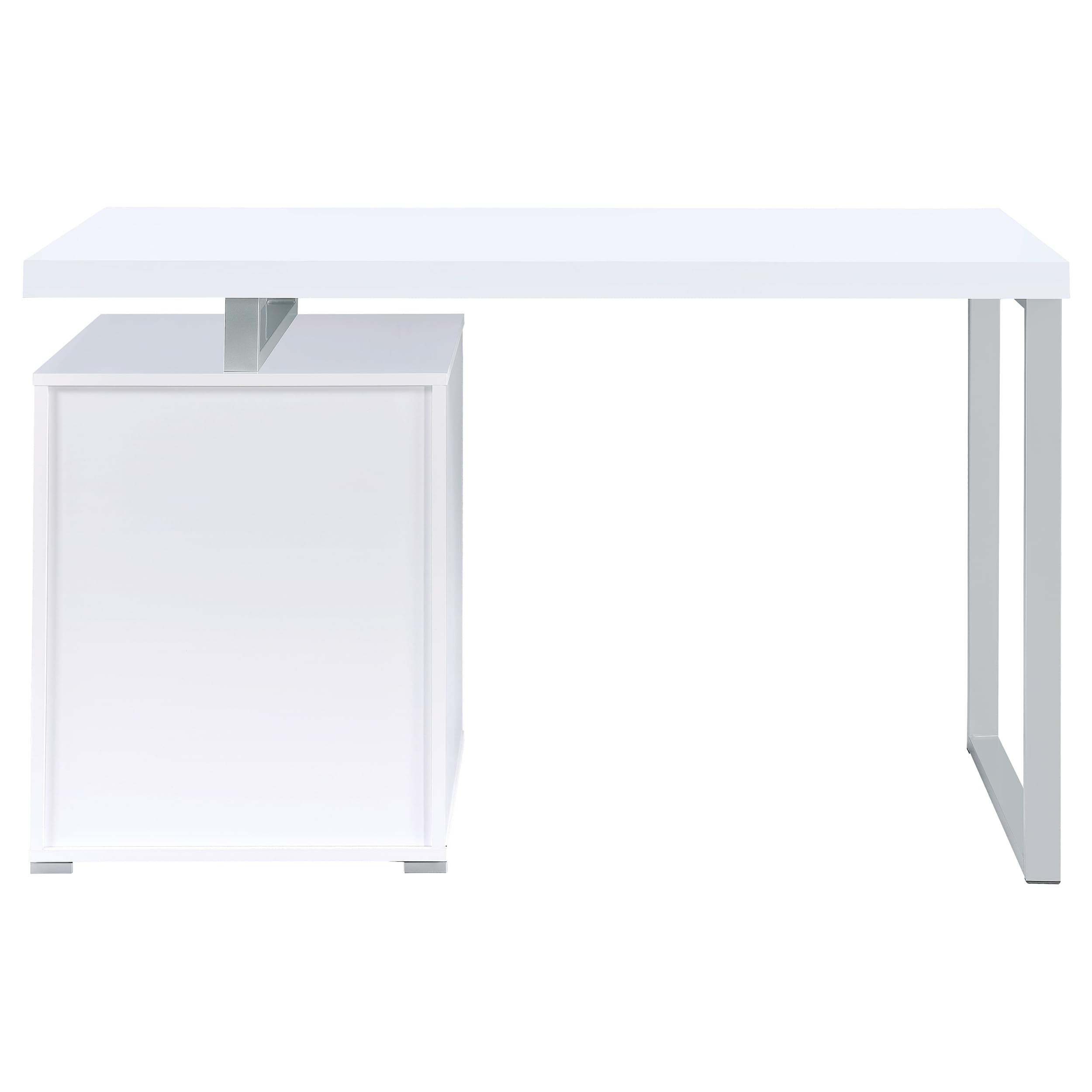 3-Drawer Computer Desk with File Cabinet