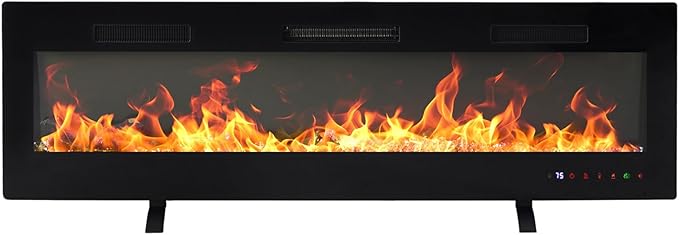 Electric Fireplace Heater – Wall Mounted, Recessed & Freestanding