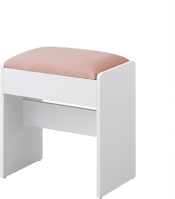 Vanity Desk with Mirror and Lights