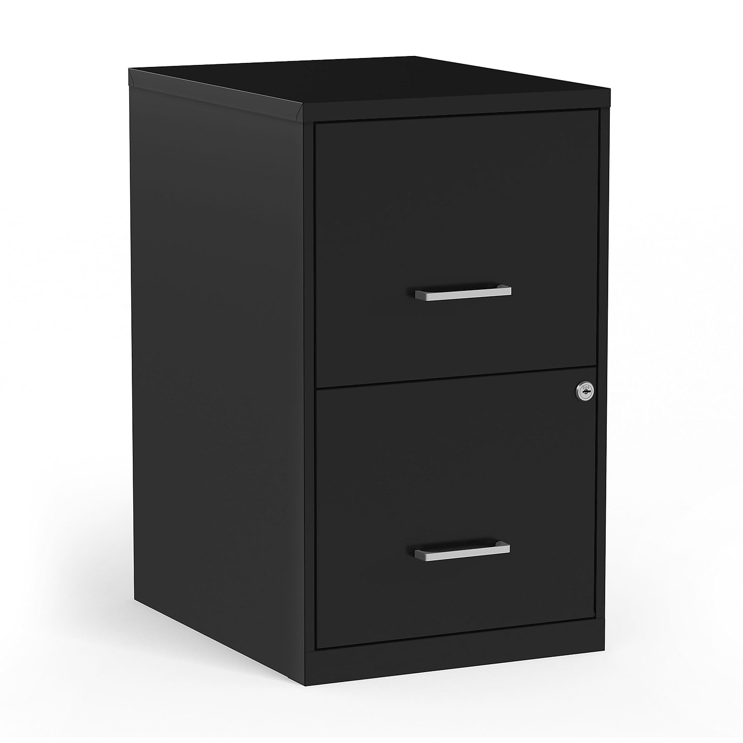 2-Drawer Vertical File Cabinet, Letter Size, Lockable