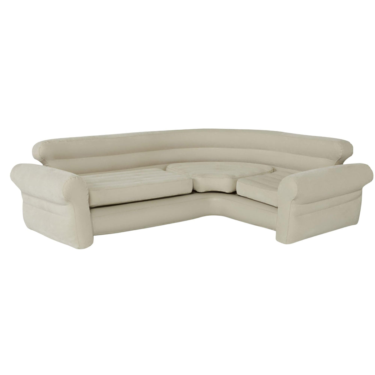 Intex Inflatable Corner Sofa, L-Shaped Couch Family Lounge