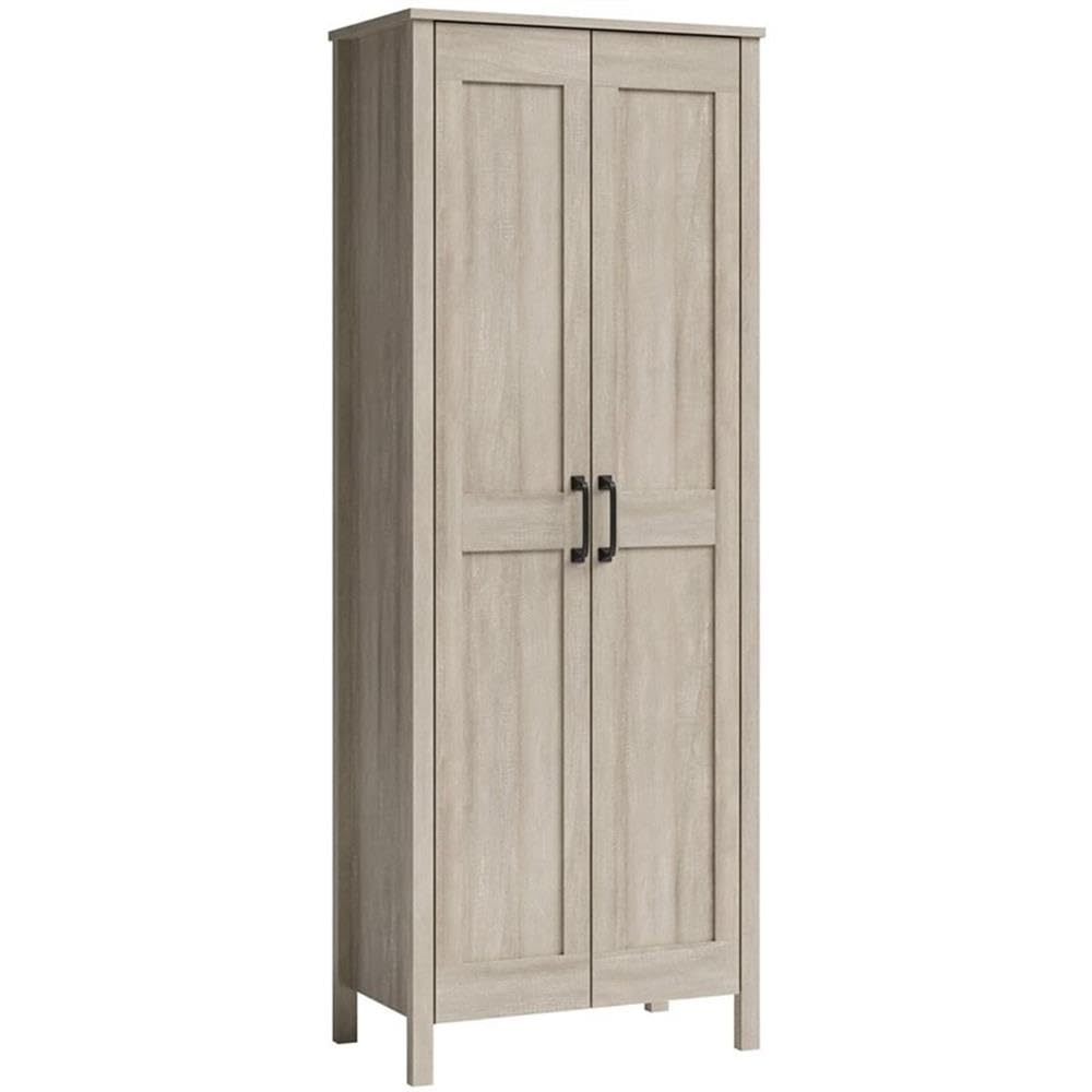 Two-Door Maple Storage Cabinet