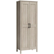 Two-Door Maple Storage Cabinet