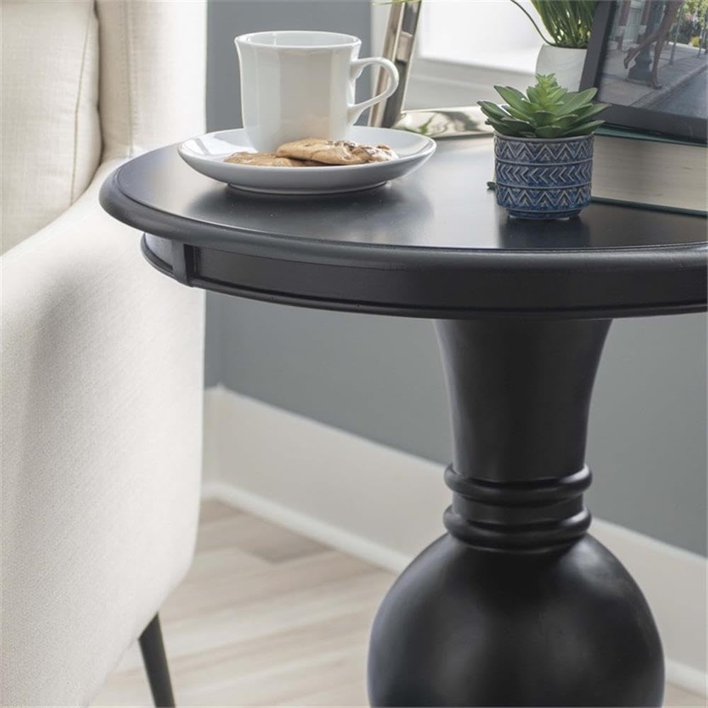 Round Pedestal Accent Table