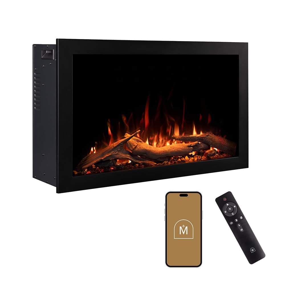 Smart Electric Fireplace Insert