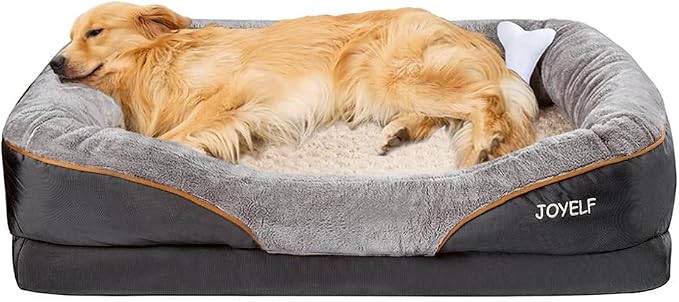 Large Orthopedic Memory Foam Dog Bed