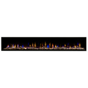 Dimplex Ignite Evolve 100 Inch Built-in Linear Electric Fireplace - Includes Driftwood Logs, Glass Media Kit, Remote - Personalize Flame Colors & Control with Flame Connect App (100 Inch)