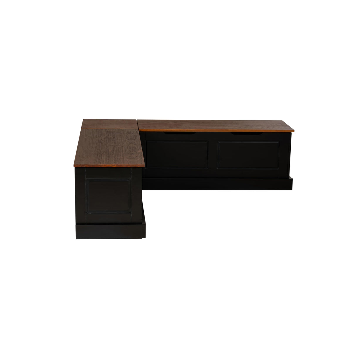 Backless Corner Storage Bench