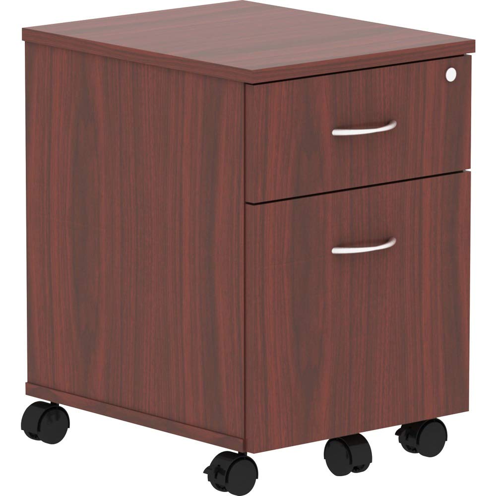 Mahogany Mobile File Cabinet