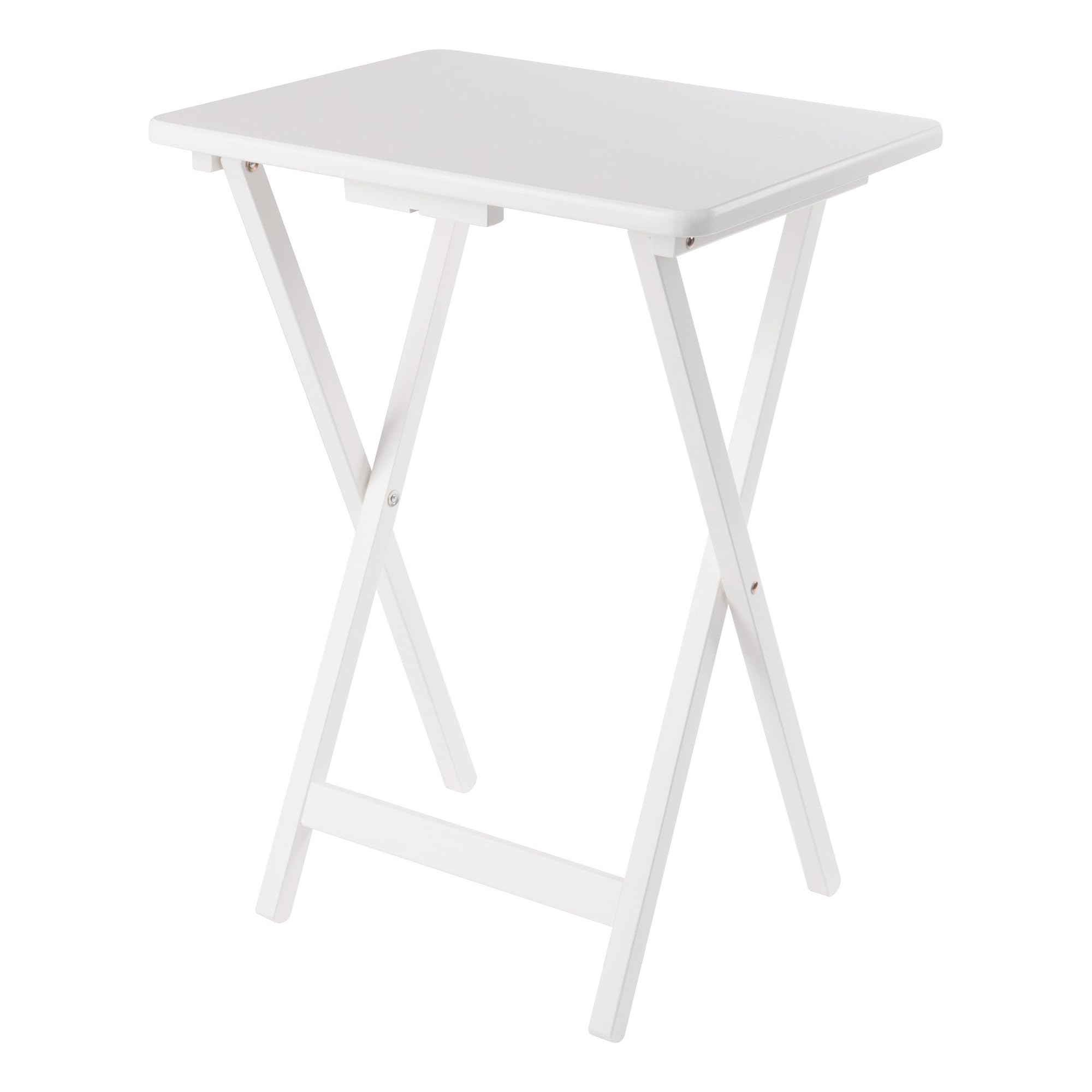 Foldable TV Tray Table – Height & Tilt Adjustable