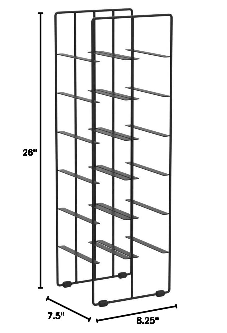 blomus PILARE Wine Rack - 12 Bottles - Black