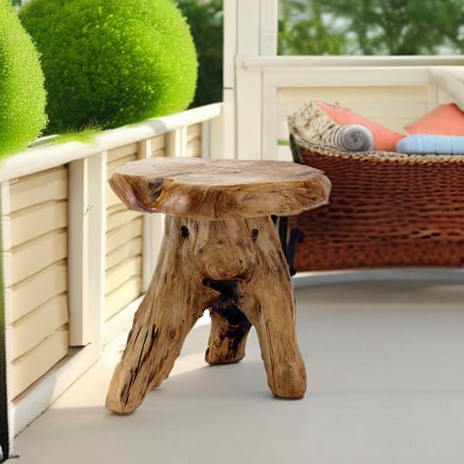 Cedar Mushroom Stump Stool