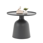 Round Outdoor Coffee Table – Weather-Resistant Aluminum