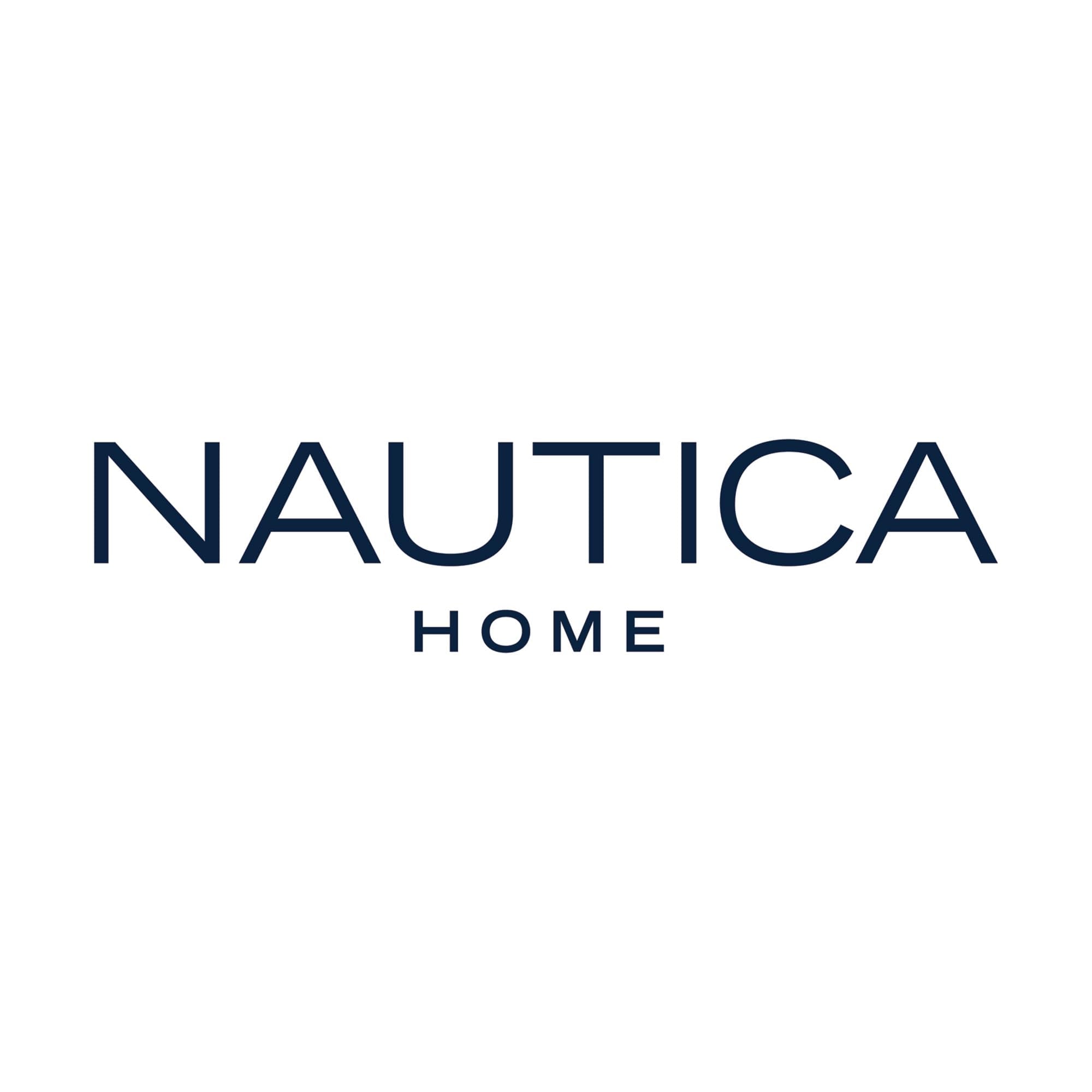 Nautica - Queen Comforter Set, Soft & Smooth Reversible Micro Chevron Woven Bedding w/Matching Pillowcases, 3 Piece Bed Sets (Herringbone Chenille Green)