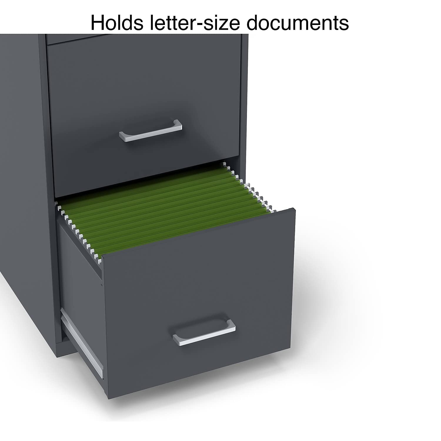 3-Drawer Vertical File Cabinet with Lock