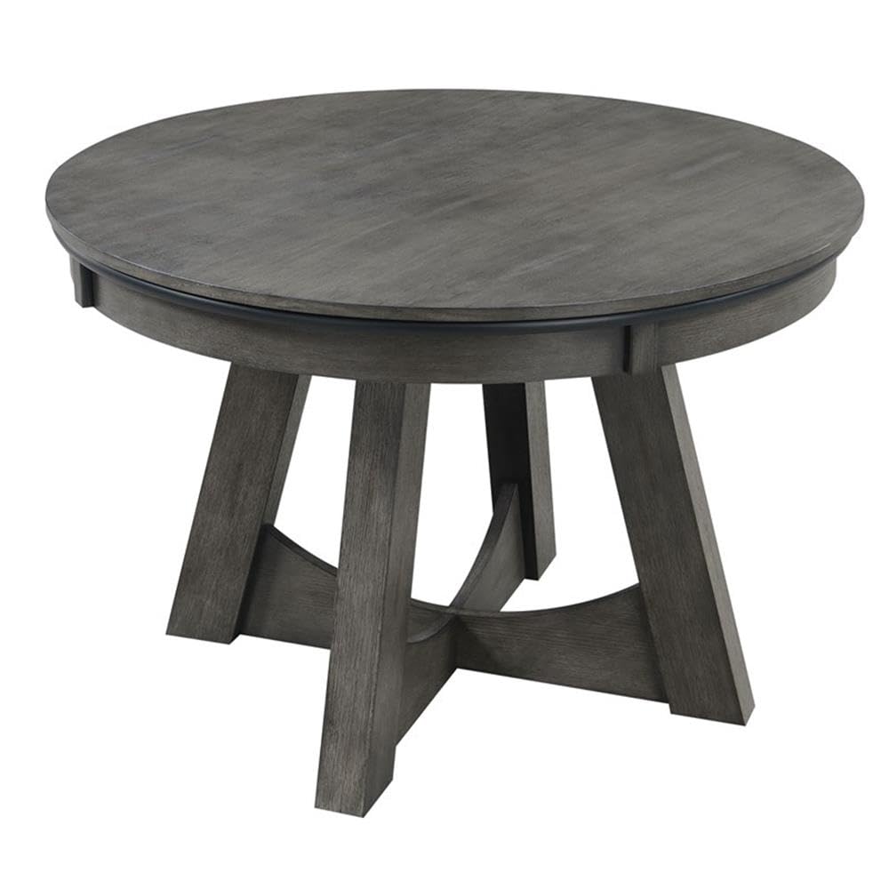 Round Game Table with Cup Holders