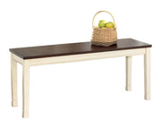 Cottage Rectangular Dining Bench