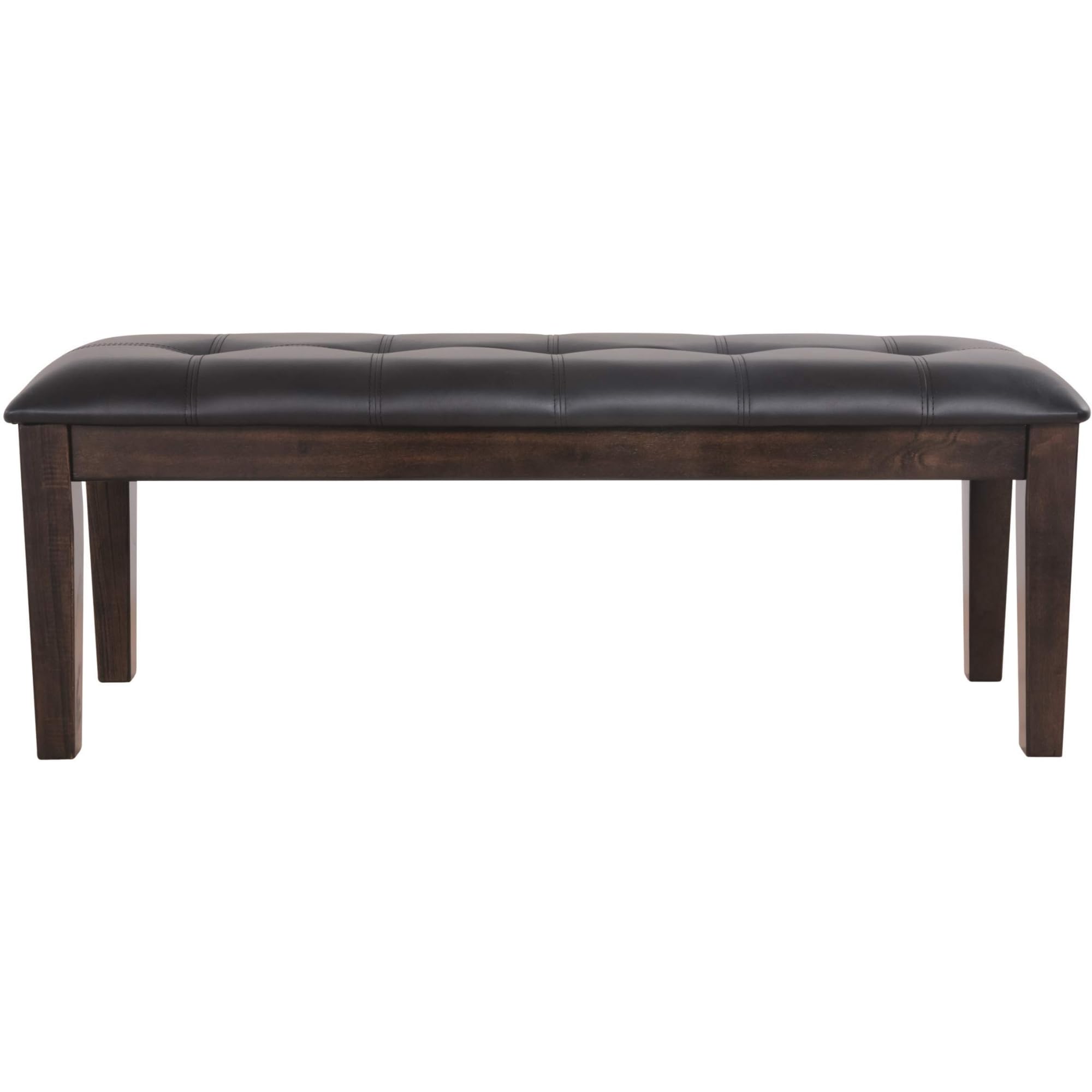 Upholstered Dining Room Bench with Button Tufting