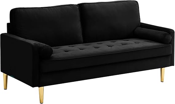 Green Velvet Loveseat