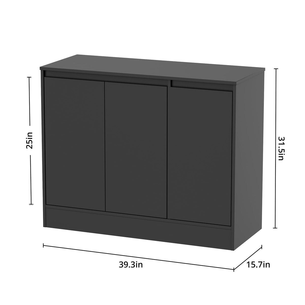 3-Door Buffet Cabinet