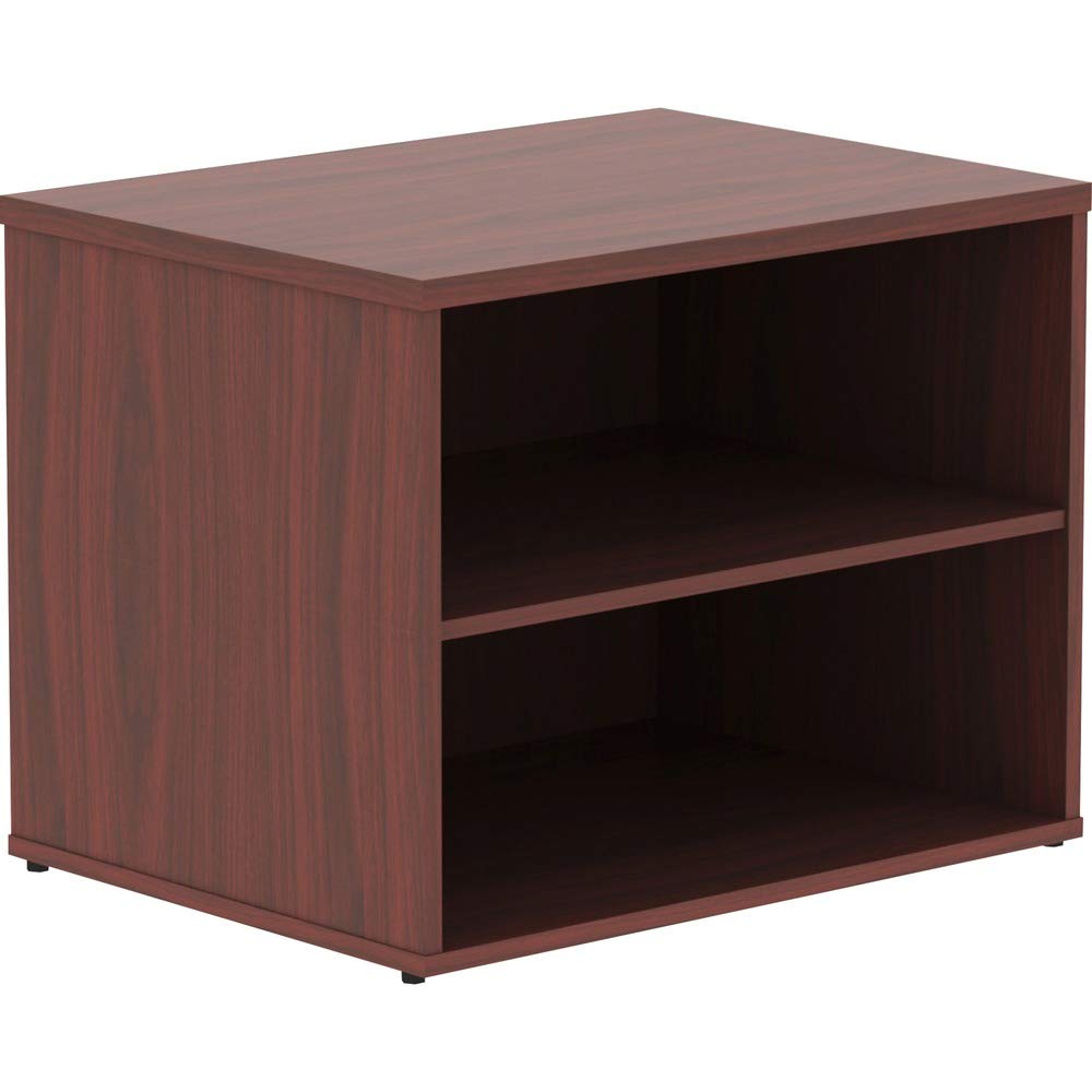 Mahogany Open Storage Cabinet