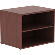 Mahogany Open Storage Cabinet