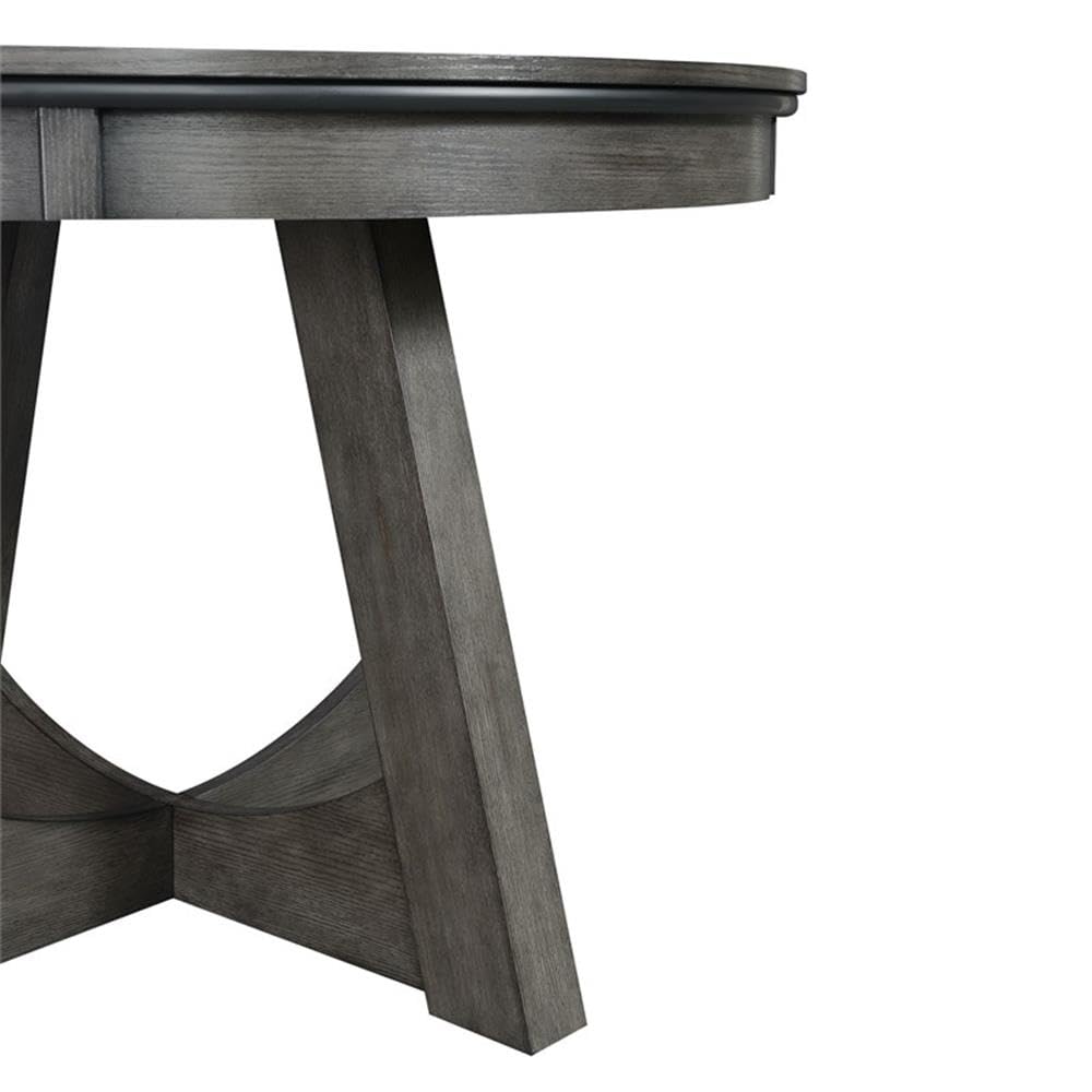 Round Game Table with Cup Holders