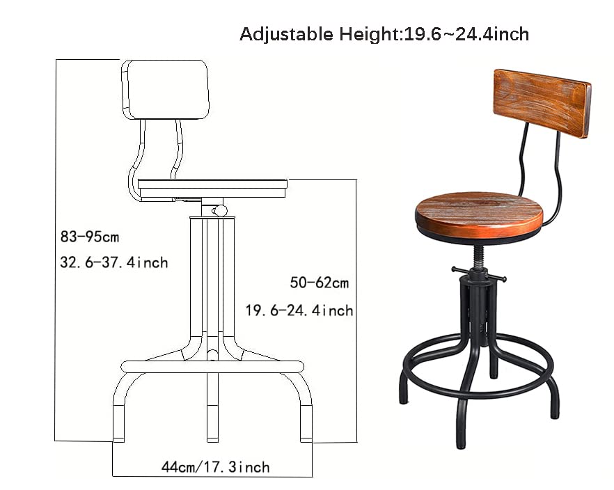 3-Piece Round Pub Dining Set