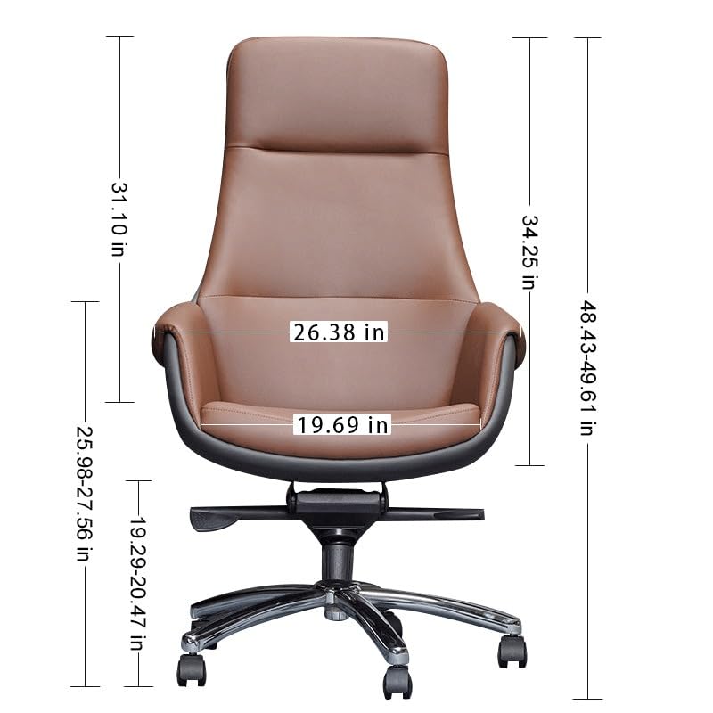 Office Chair High Back Desk Executive Swivel with Base Computer Gaming