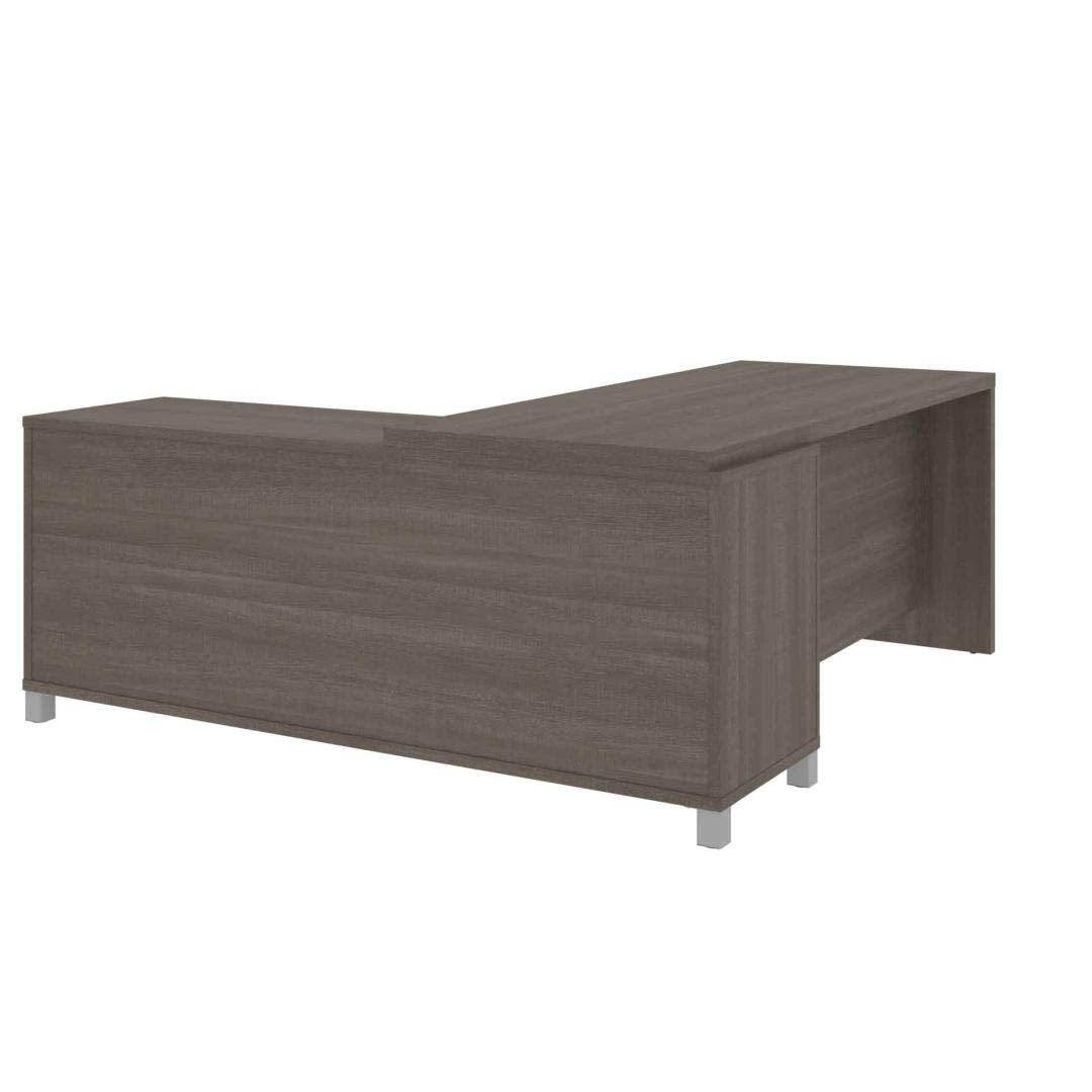 Reversible L-Shaped Desk with Storage