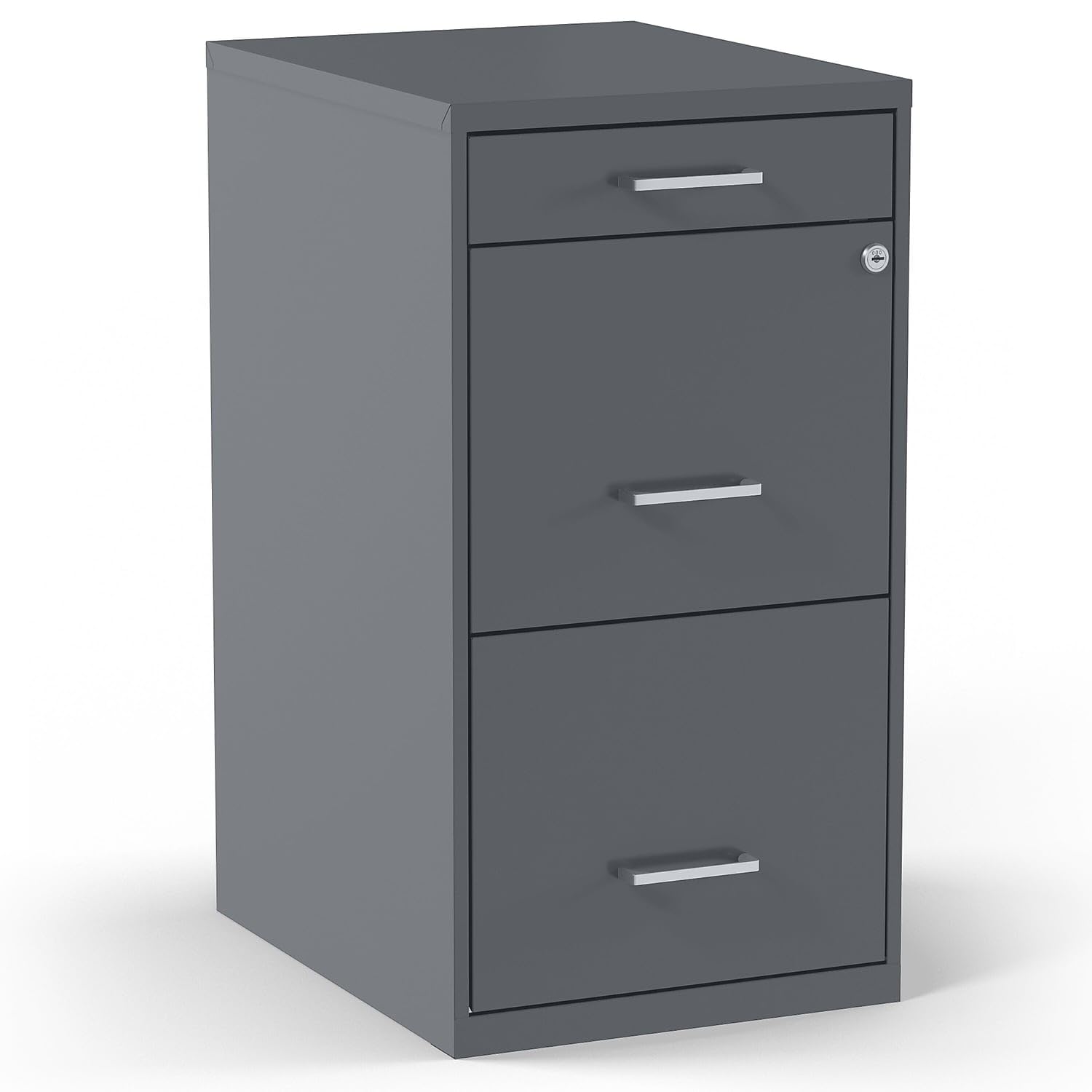 3-Drawer Vertical File Cabinet with Lock