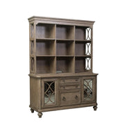 Simply Elegant Credenza & Hutch Set