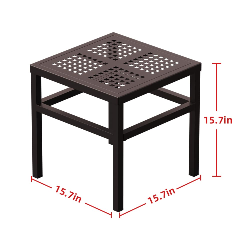DHYGOTFUR Aluminum Plant Stand Indoor &Outdoor Heavy Duty Rustproof
