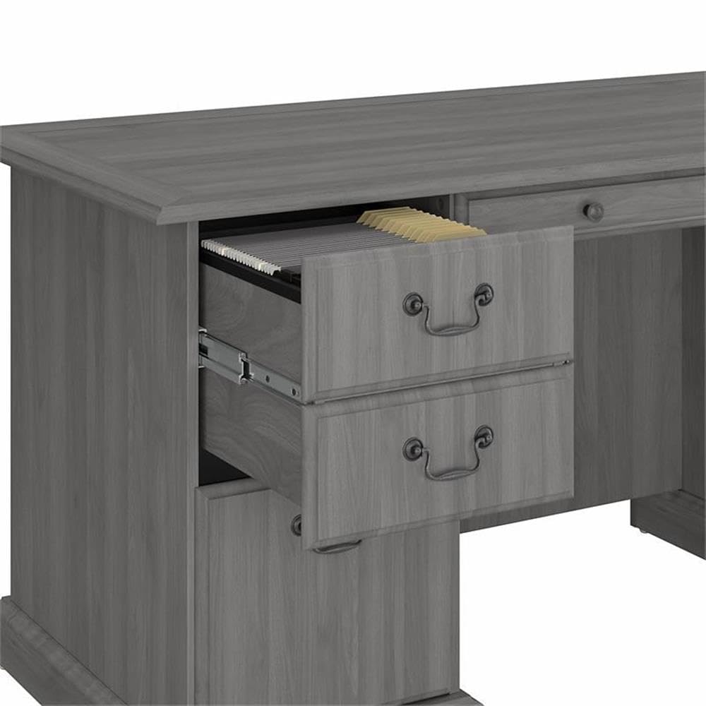 66W Executive Desk with Drawers