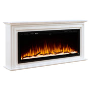 Touchstone Sideline Elite 50" Smart Electric Fireplace with Surround Mantel - 1,500W Heater
