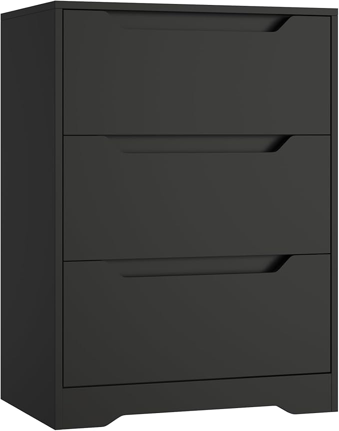 3-Drawer Dresser with Storage
