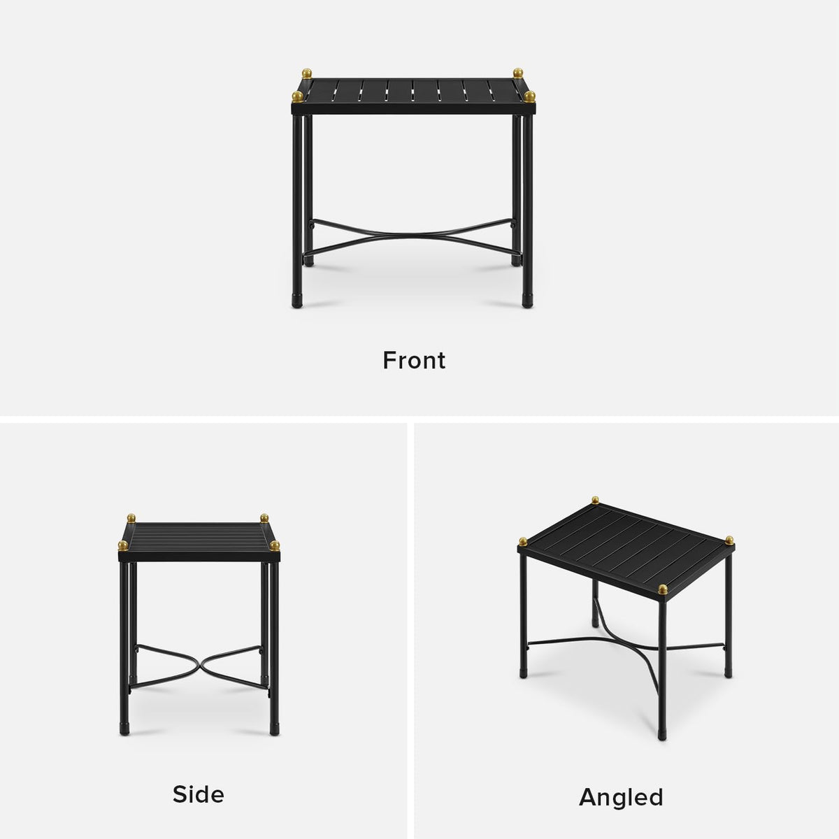 mopio Odelia Conversation Set, Coffee Table (3 Piece)