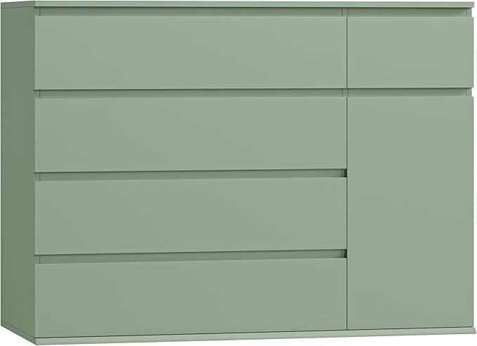 5-Drawer Dresser with Door