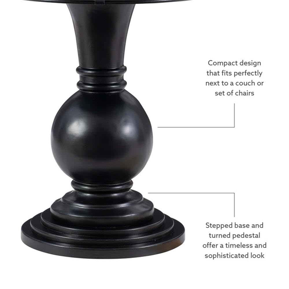Round Pedestal Accent Table