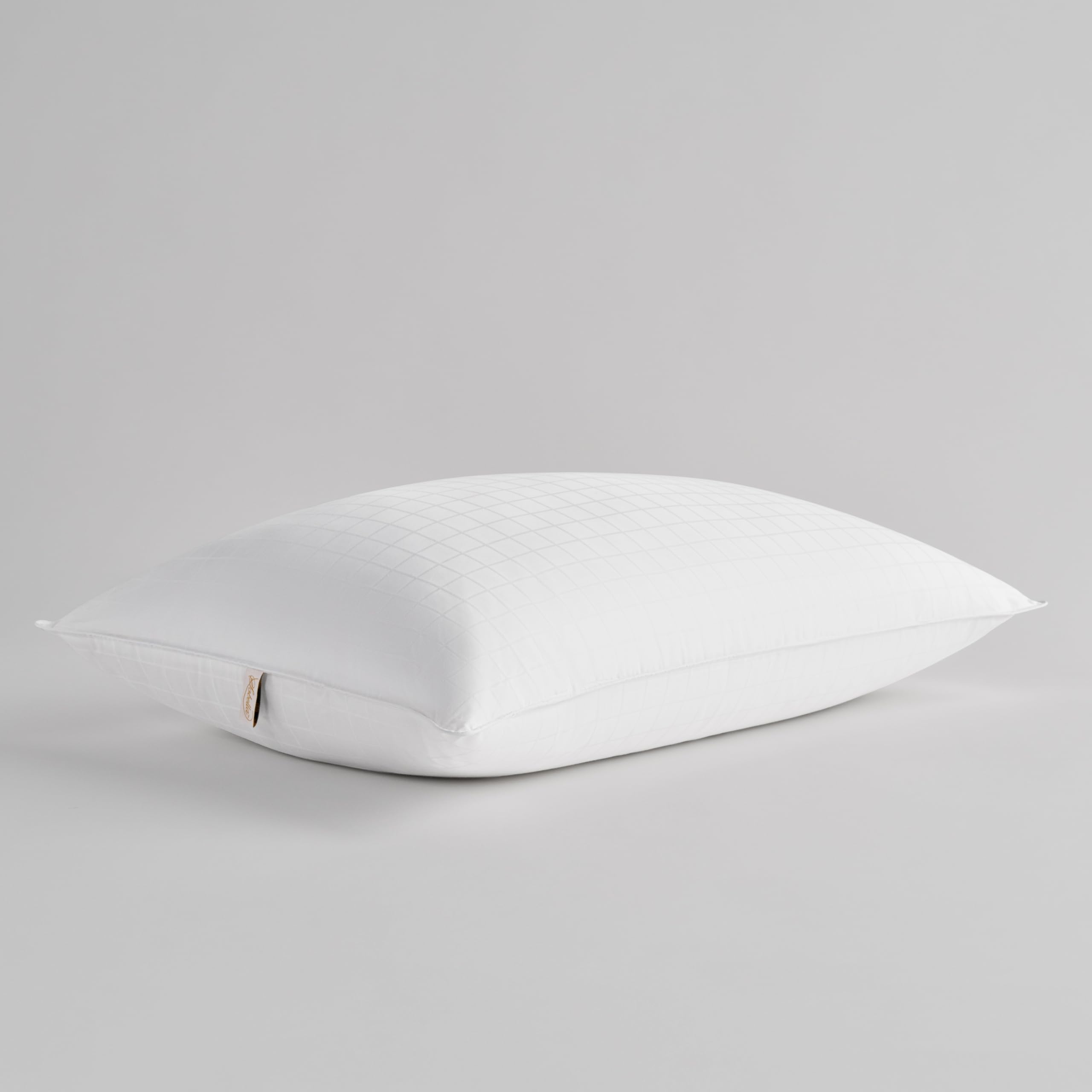 Sobel Westex Sobella Hotel Pillow Queen Size for Side Sleepers - 300TC 100% Cotton Cover with Gel Fiber Fill for Consistent Neck Support, Hotel and Resort Quality, Machine Washable, 20x30