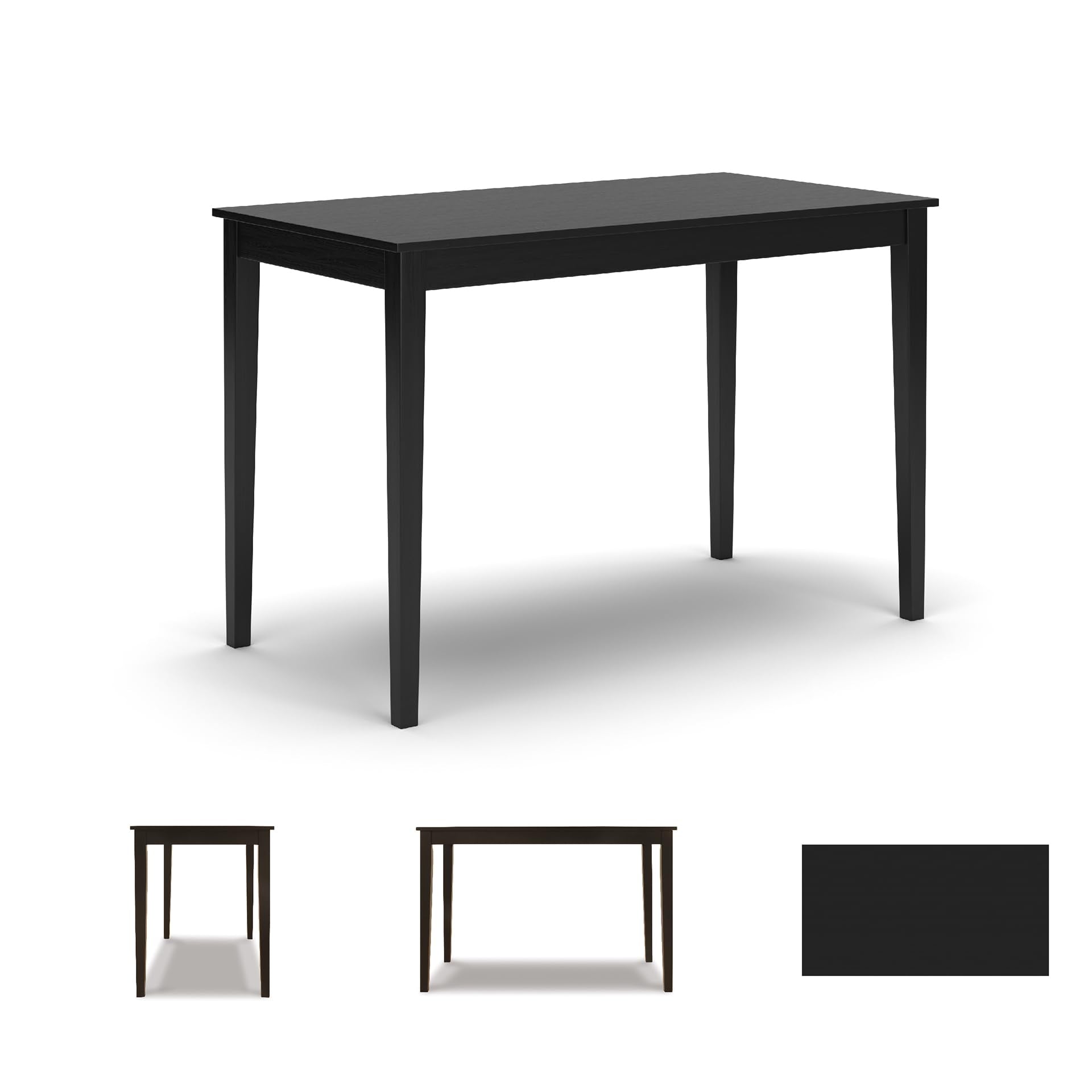 Rectangular Dining Table – Almost Black