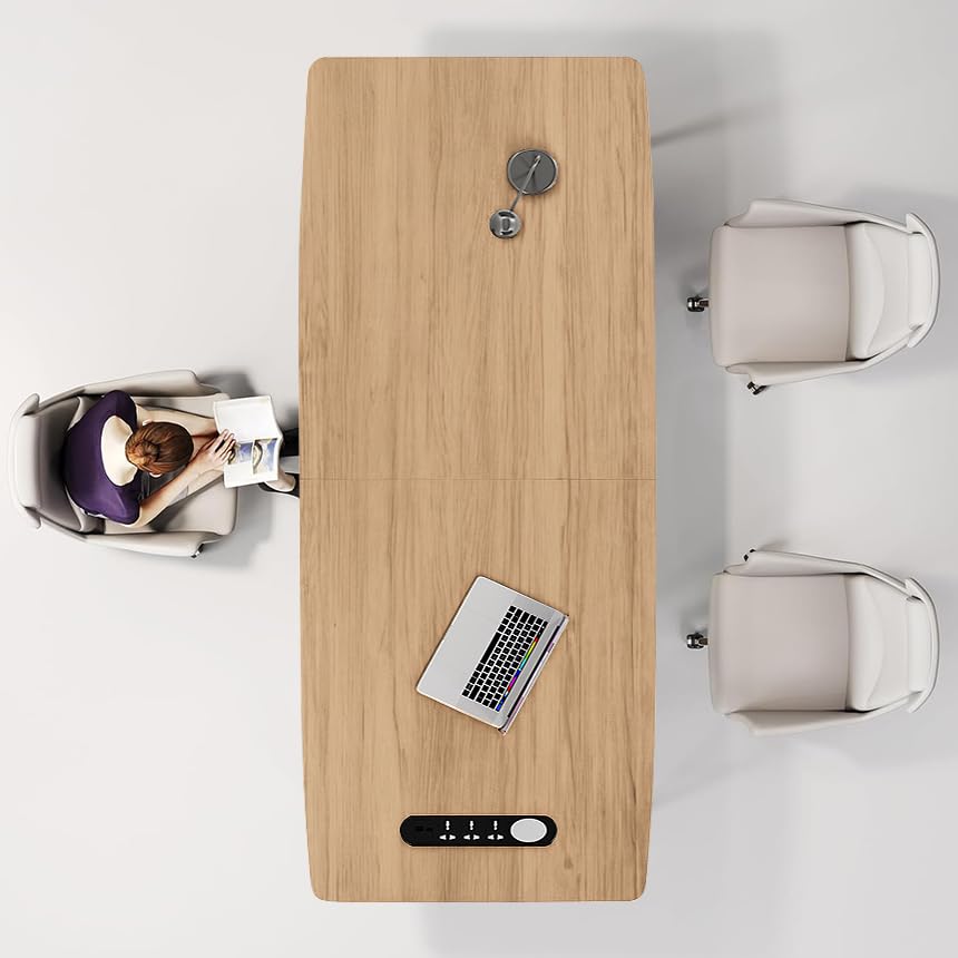 Executive Desk with Charging Station
