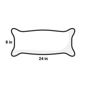 Chandler 4 Corners Artist-Designed Longhorn Hand-Hooked Wool Decorative Throw Pillow (8 IN x 24 IN) Wildlife Pillow for Couches & Beds - Easy Care & Low Maintenance - Nature & Wilderness Lumbar Pillow
