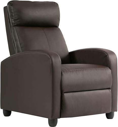 Wingback PU Leather Recliner Chair
