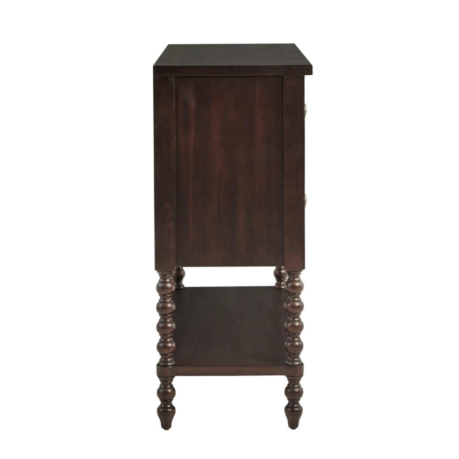 Accent Storage Cabinet with 2 Drawers & Open Shelf, 36"W