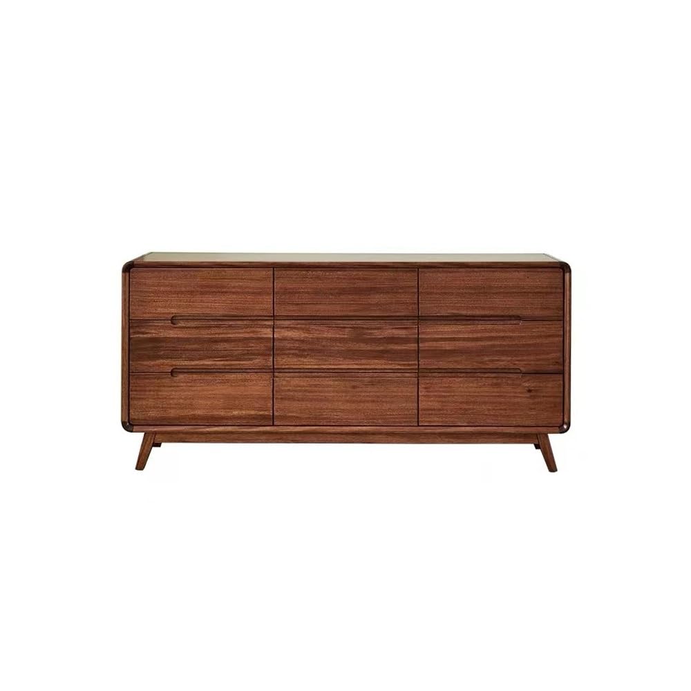 HEAIQI Sideboard Kitchen Cupboard 160x45x75cm Solid Wood Entrance Table, Bedroom Drawer Storage Furniture, Suitable for Home and Hotel Cupboard Bar Cabinet
