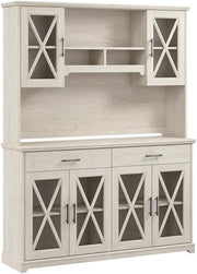 Farmhouse Sideboard Buffet Cabinet with Hutch
