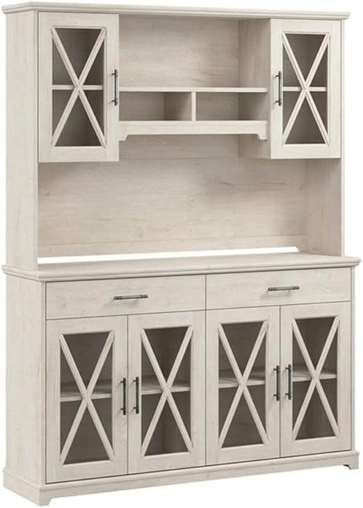 Farmhouse Sideboard Buffet Cabinet with Hutch