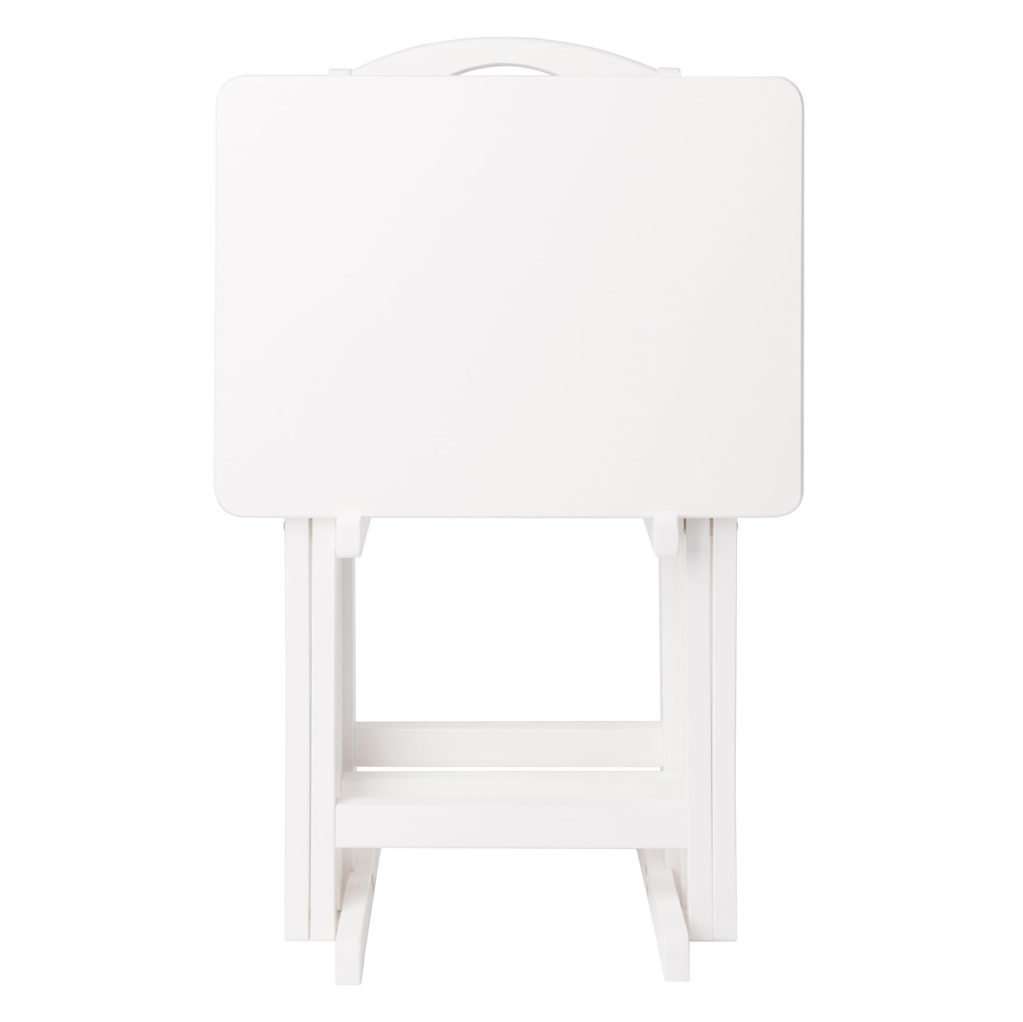 Foldable TV Tray Table – Height & Tilt Adjustable