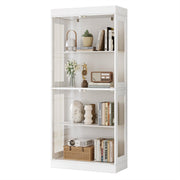 70" Glass Display Cabinet – 4-Tier Curio Cabinet